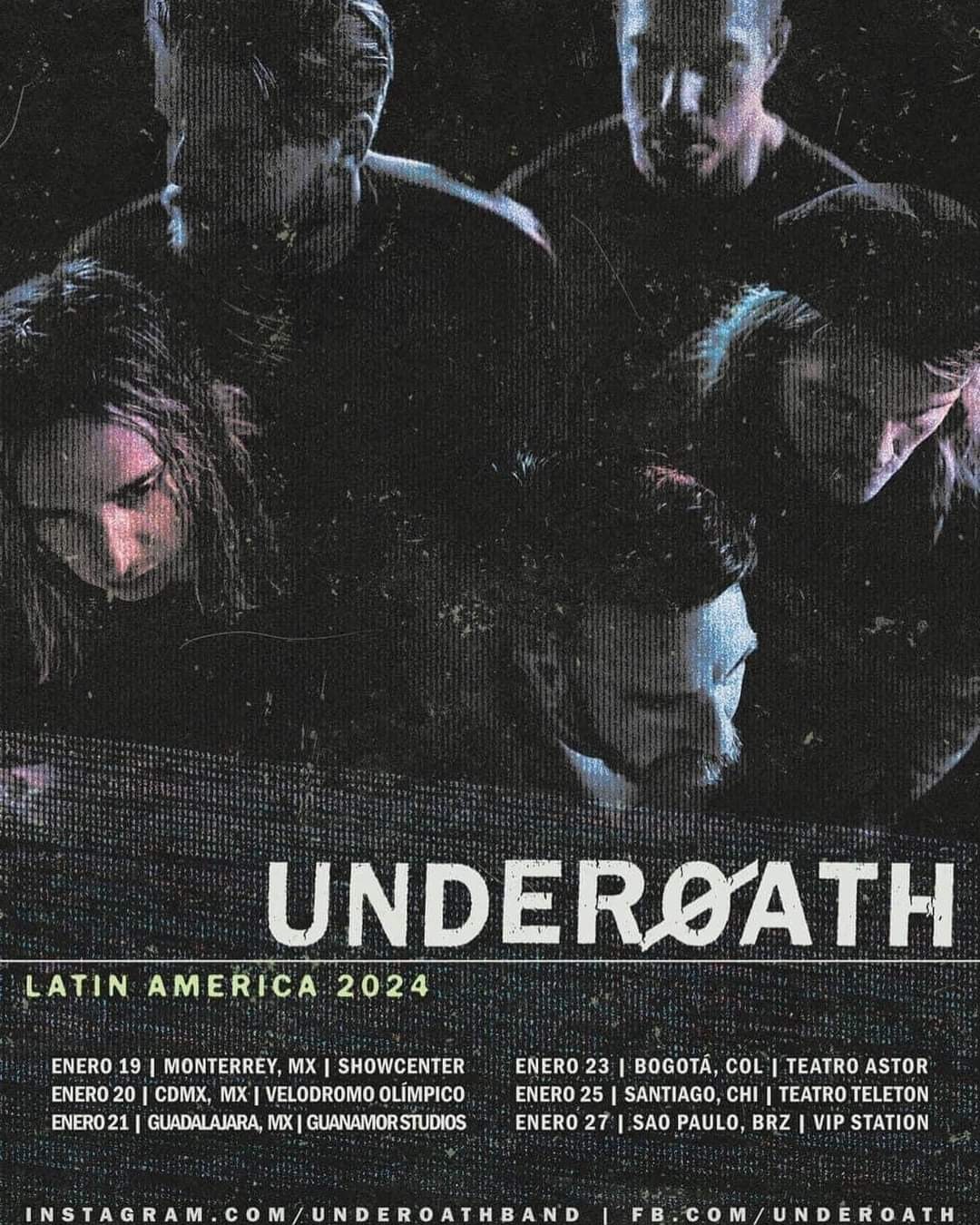 Underoath El regreso a México tras diez años de Espera Digger mx