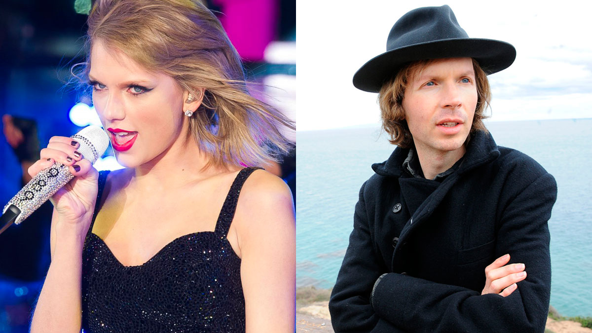 Beck apareció en el concierto de Taylor Swift