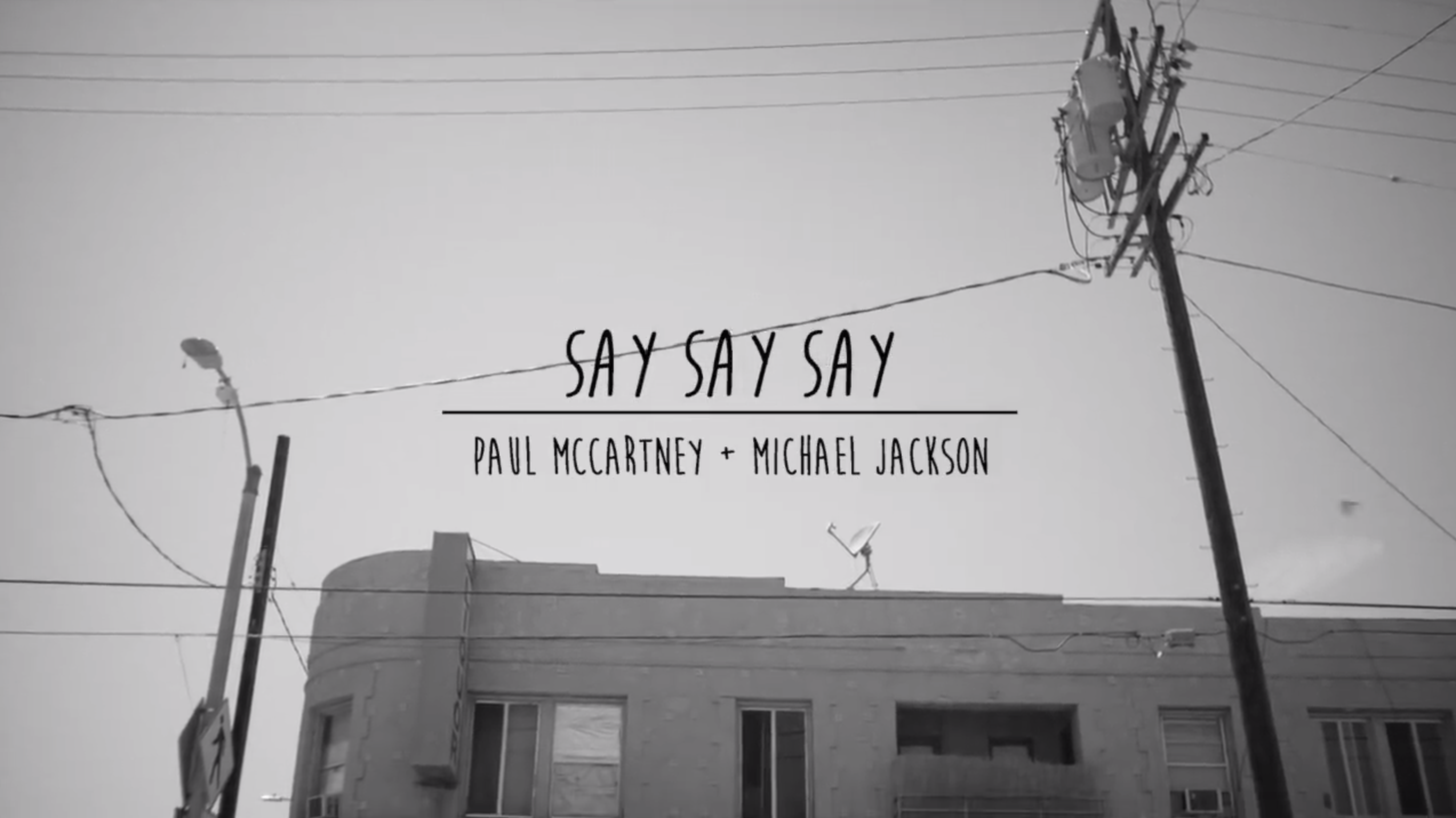 Paul McCartney estrena versión de “Say, Say, Say”