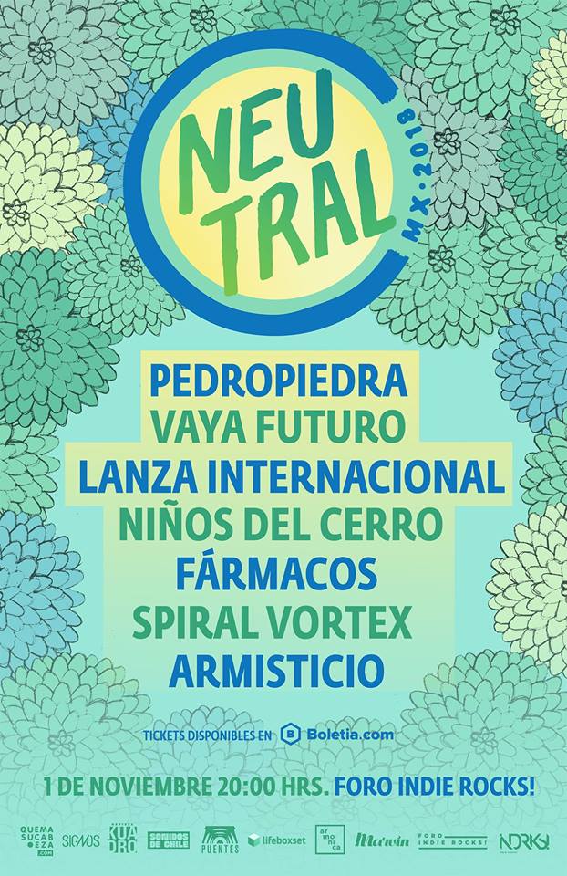 Conoce el cartel del festival Neutral MX 2018