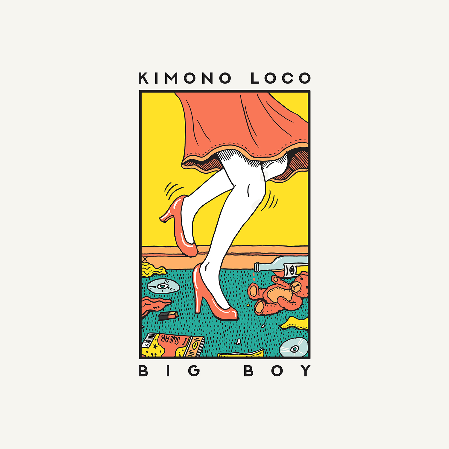 Kimono Loco comparte su vídeo “Big Boy”
