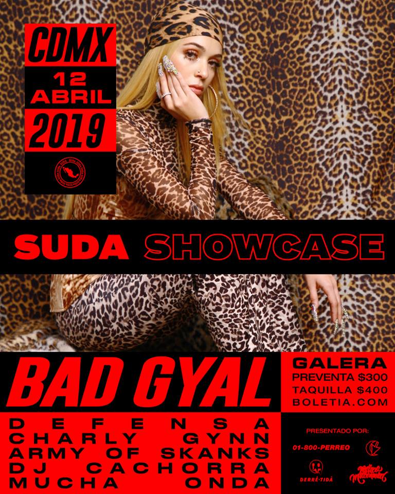 BAD GYAL en el Showcase de SUDAMX