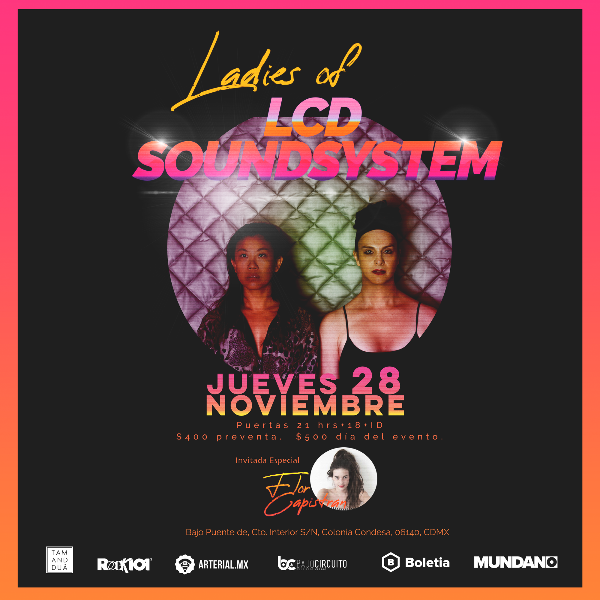 Ladies of LCD Soundsystem en México