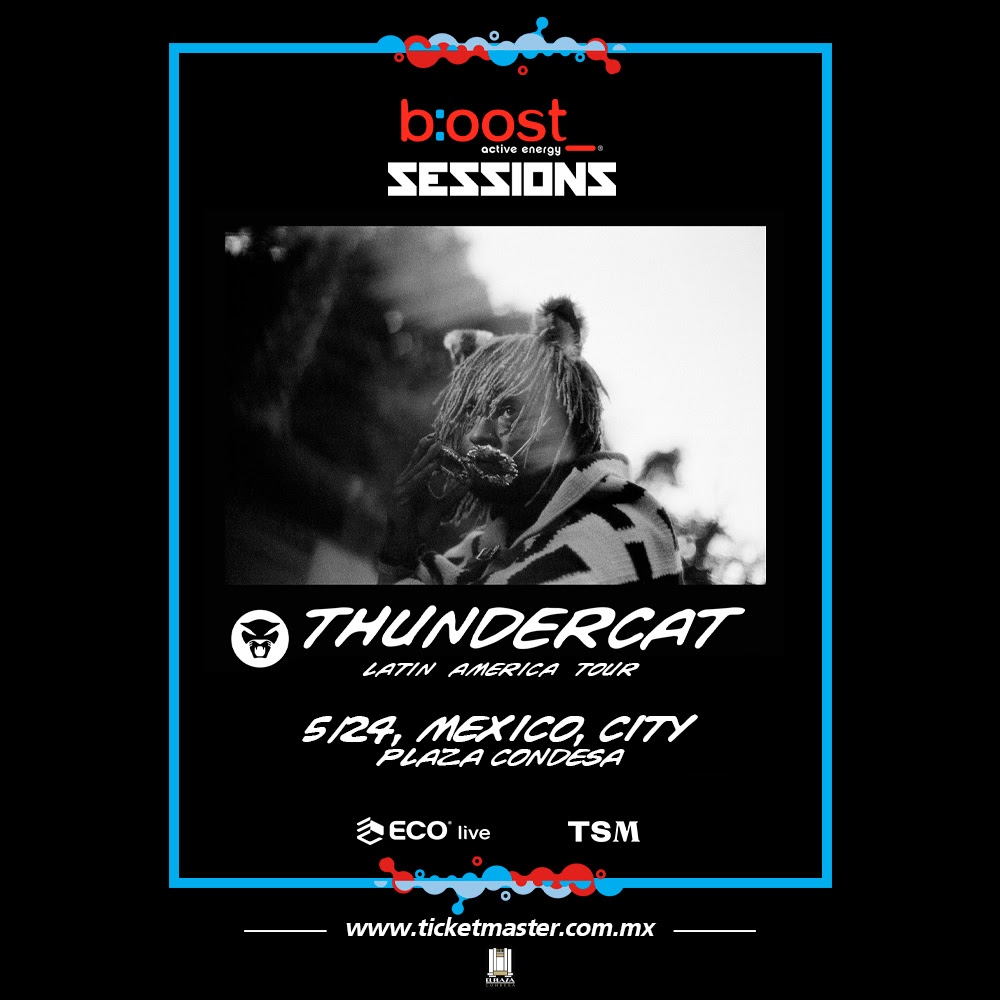 Thundercat se presentará en CDMX, Guadalajara y Monterrey