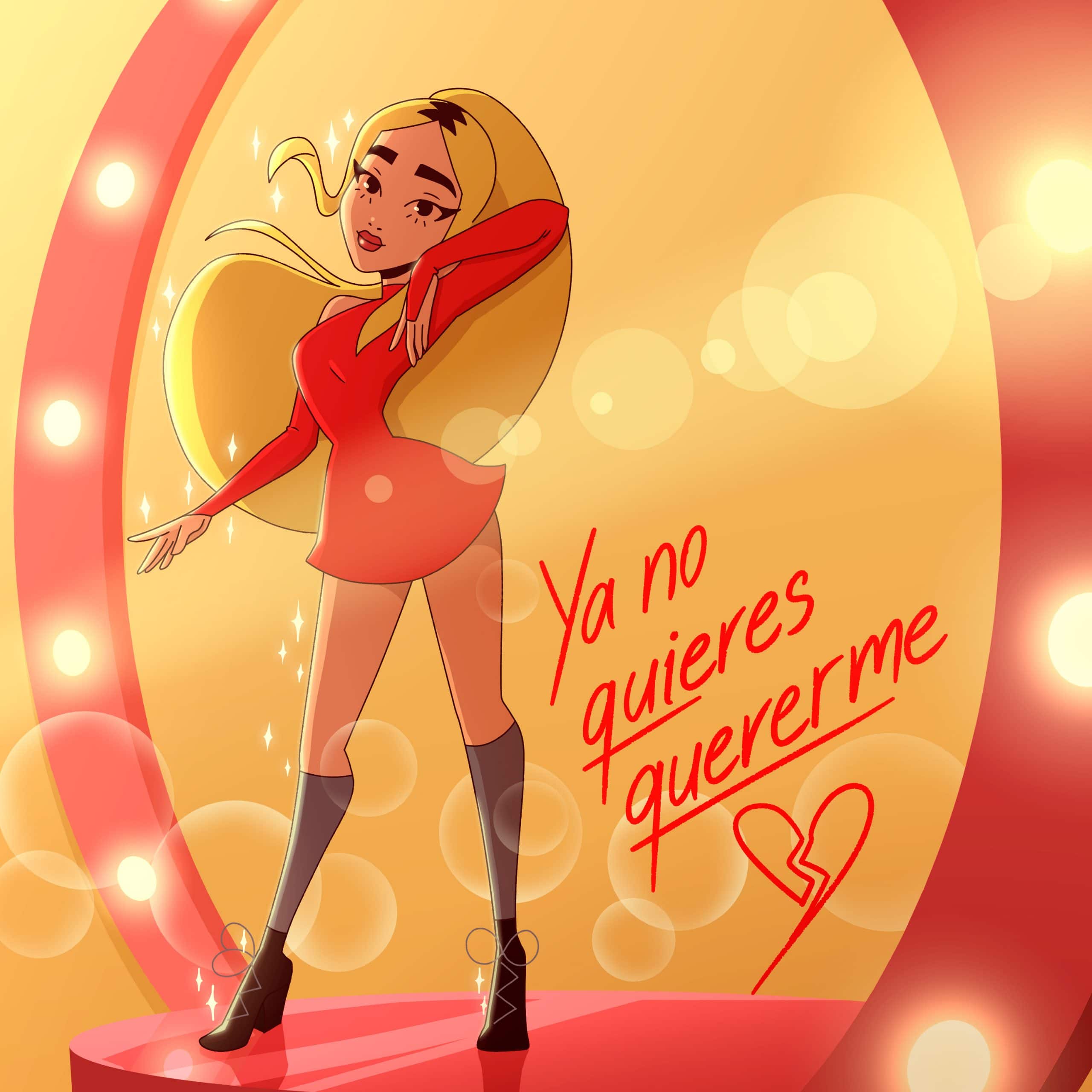 Princesa Alba estrena video animado para “Ya No Quieres Quererme”