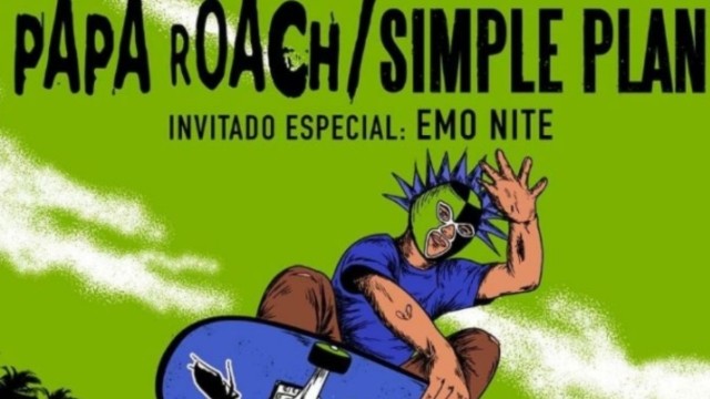 Simple Plan & Papa Roach el combo de la adolescencia en el Pepsi Center