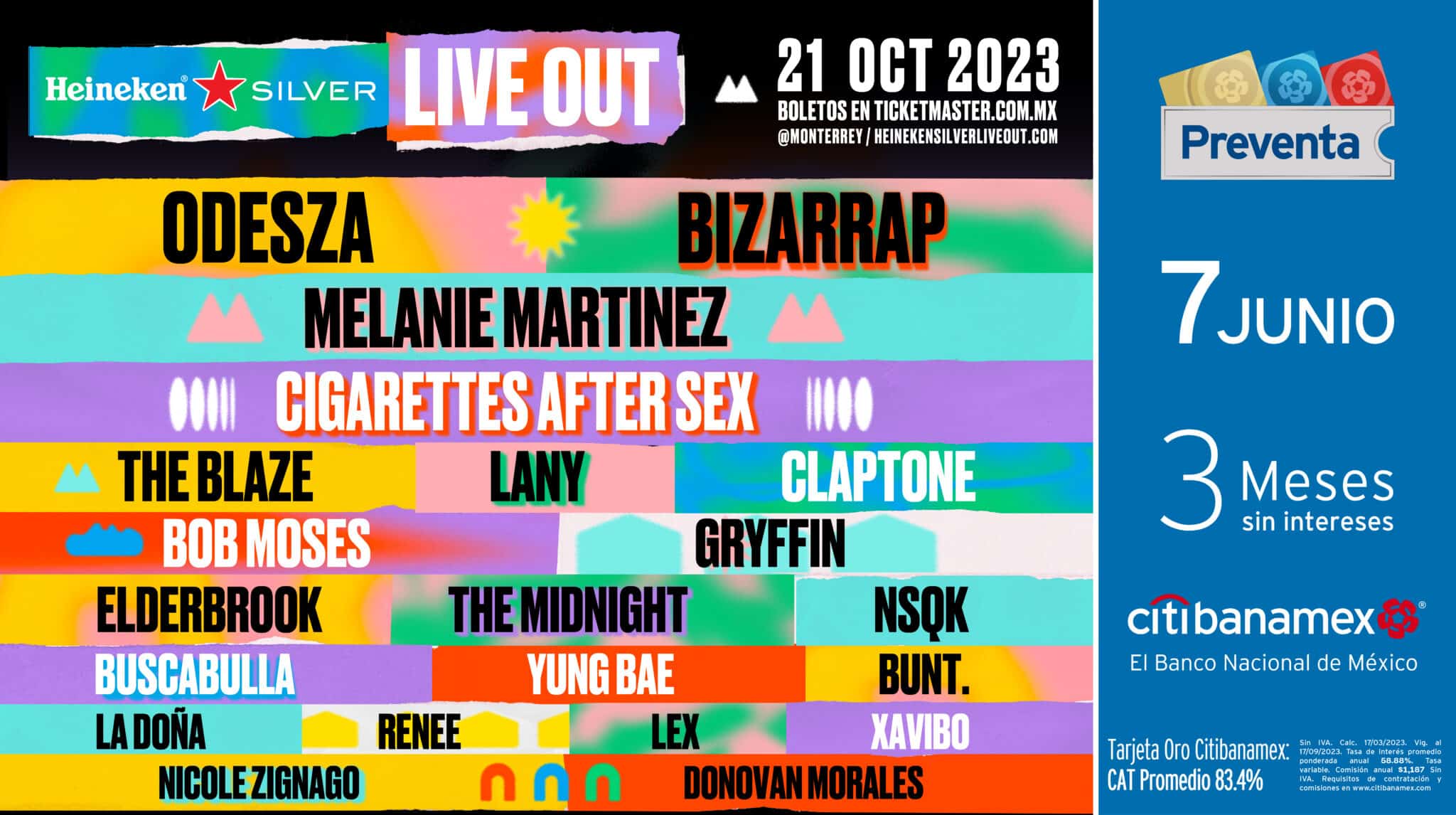 El Festival Live Out 2023 revela su lineup Digger.mx